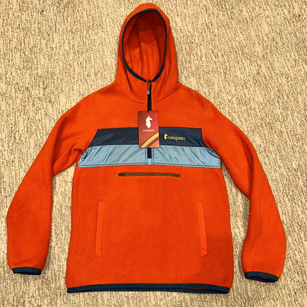 Cotopaxi Teca Fleece Hooded Half-Zip Jacket sz XS men’s. Fits like women’s small